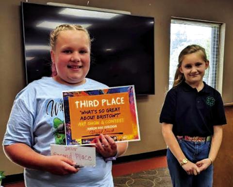 Abigail Smith, Third Place with Riley Braden