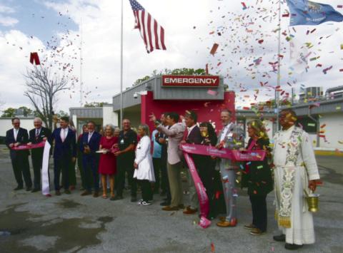 St. Francis Bristow grand opening and Blessing