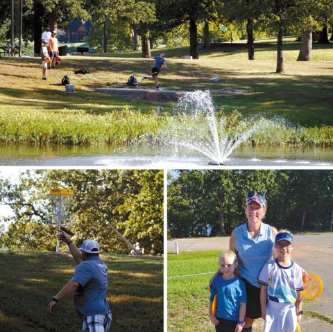 Success at The Woodland Crown Disc Golf Course inaugural tournament