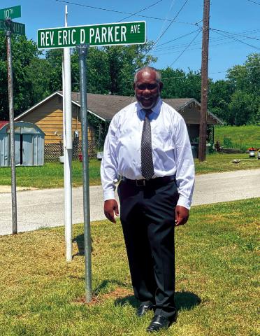 Rev. Eric Parker recently was honored with having a street, at 10th and Chestnut, named after him. Parker is the pastor at New Life International Worship Center. Parker has been with Bristow Ministerial Alliance for over a decade. He has devoted countless hours of his time to volunteer work, organizing community events, and his outstanding leadership.
