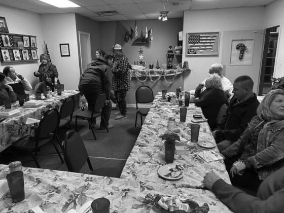 The Farm Bureau held its Christmas party at the Crossroads Diner. All board members and agents were in attendance and enjoyed good dinner and company during the holidays. courtesy photo