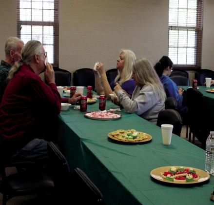 SpiritBank held its Christmas Open House on Friday with great chili and lots of goodies.