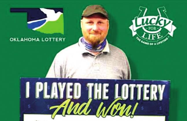Jeremiah purchased the winning Dec. 3 lottery ticket at Coop’s Stop n’ Shop, in Bristow.