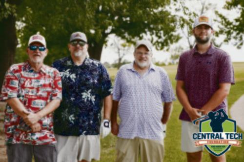 B Flight 2nd Place: Crown Auto World From left, Robbie Jones, Brett Jones, Russell Ryker and Jadon Scroggs.
