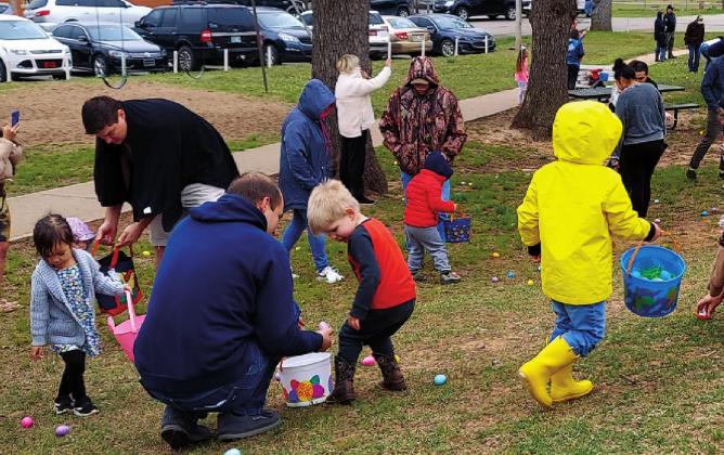 Annual Easter Egg Hunt at the park