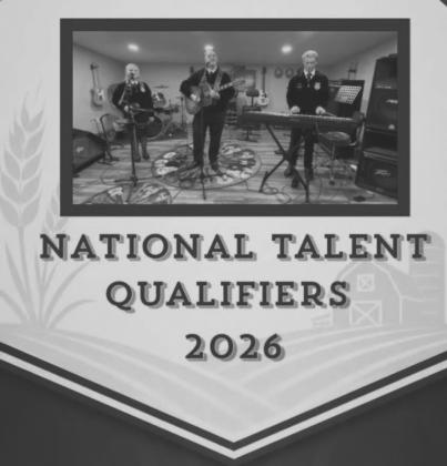 Depew FFA member Tyse Buck, along with Jolie Marshall from the Harrah Chapter and Liam McMahan from the McAllister Chapter qualified for the National Talent Competition. The will represent Oklahoma FFA and their chapters at the National FFA Convention to be held in October. courtesy photo