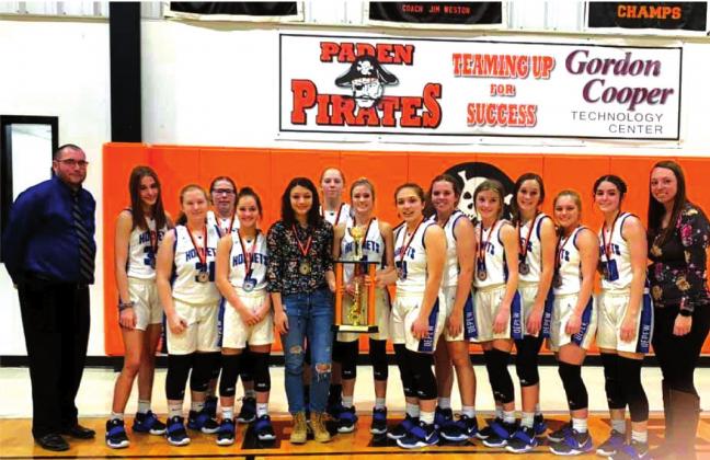 	Lady Hornets place second in Paden Tournament