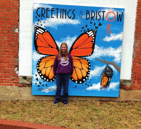 “Greetings from Bristow” mural finds home at Bristow Museum