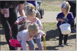 The annual Easter Egg Hunt was held on Saturday at the city park. Young and old enjoyed the morning and the hunt was a huge success with happy children and the Easter Bunny.