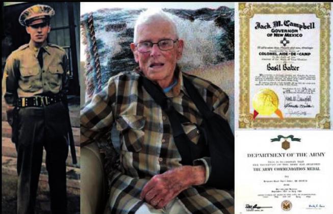 Basil Baker, Bristow resident, celebrates his 101st birthday on Veteran’s Day.
