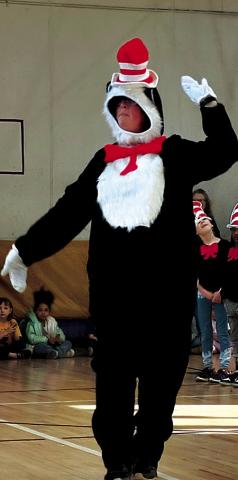 Read Across America Week Challenge: With a promise to “Kiss a Pig”